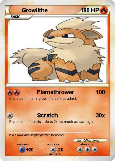 Pokemon Growlithe