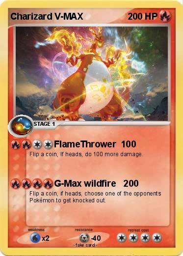 Pokemon Charizard V-MAX
