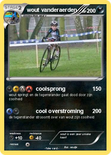 Pokemon wout vanderaerden