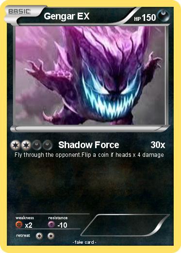 Pokemon Gengar EX