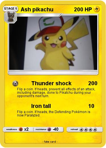 Pokemon Ash pikachu