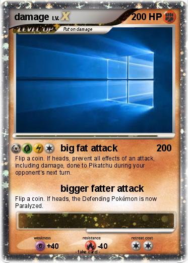 Pokemon damage