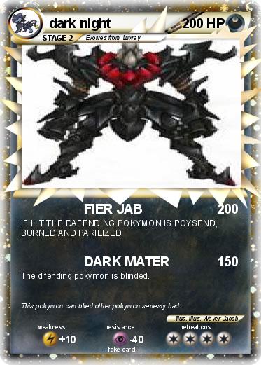 Pokemon dark night