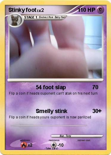Pokemon Stinky foot