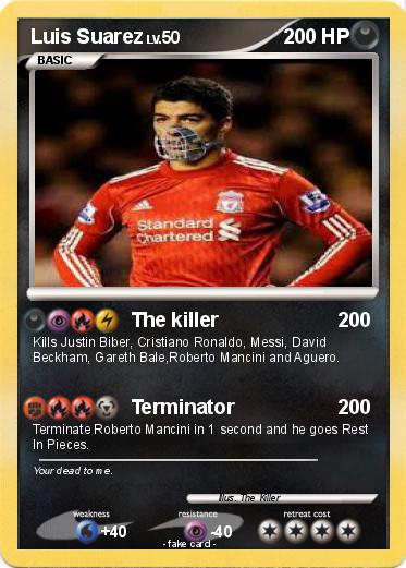Pokemon Luis Suarez