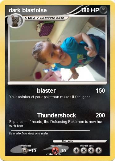 Pokemon dark blastoise