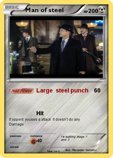 Pokemon Man of steel