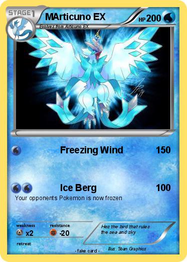 Pokemon MArticuno EX