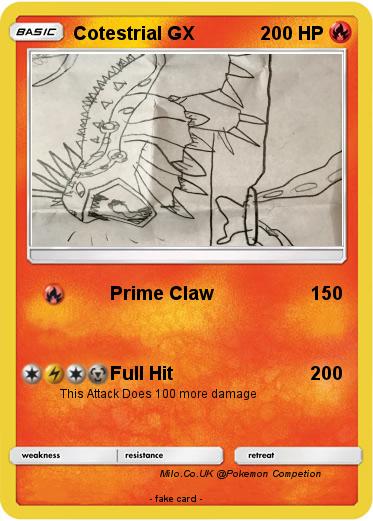 Pokemon Cotestrial GX