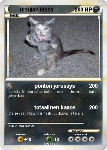 Pokemon nisulan kissa