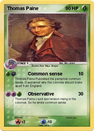 Pokemon Thomas Paine