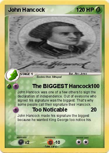 Pokemon John Hancock