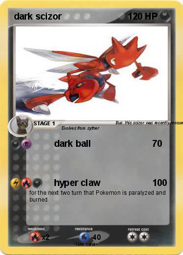 Pokemon dark scizor