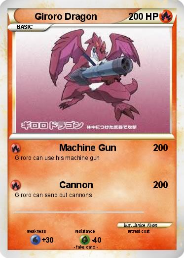 Pokemon Giroro Dragon