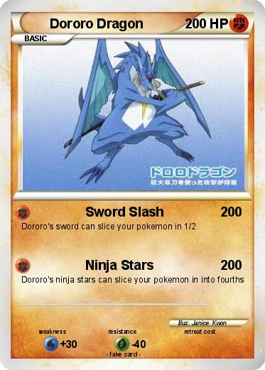 Pokemon Dororo Dragon