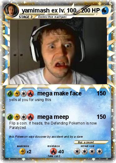Pokemon yamimash ex lv. 100