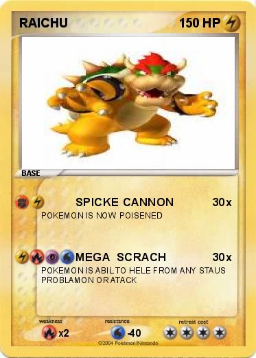 Pokemon RAICHU