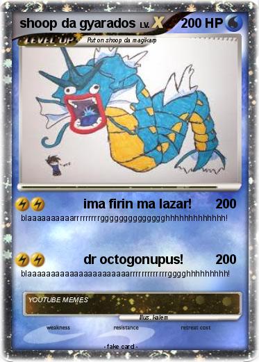 Pokemon shoop da gyarados