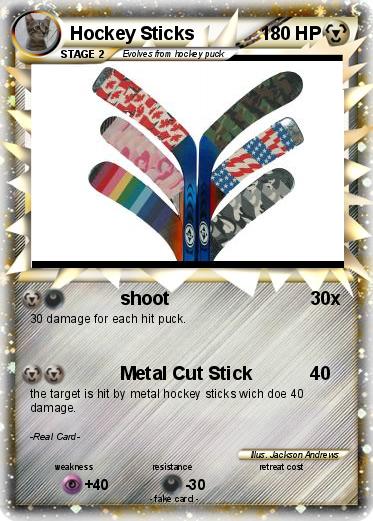 Pokemon Hockey Sticks