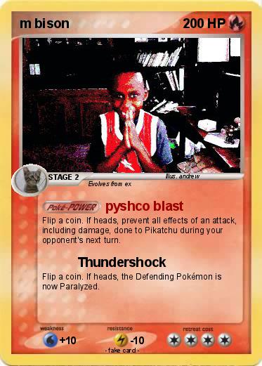 Pokemon m bison