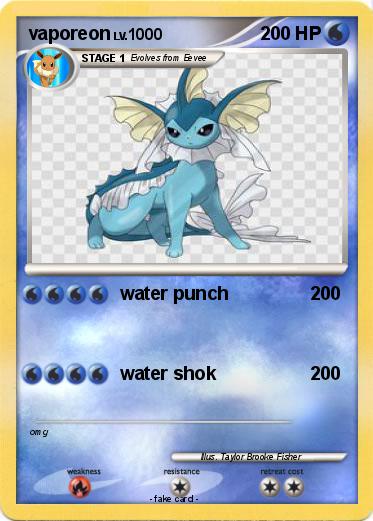 Pokemon vaporeon