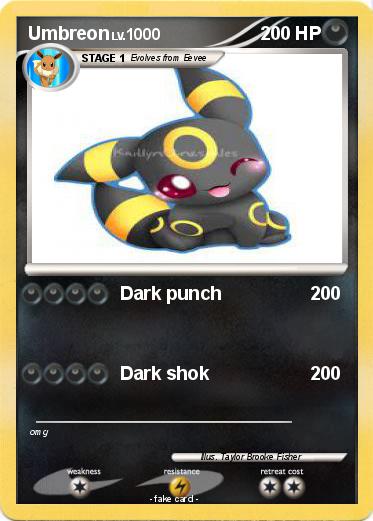 Pokemon Umbreon