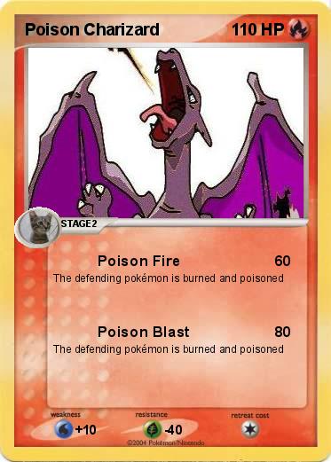 Pokemon Poison Charizard