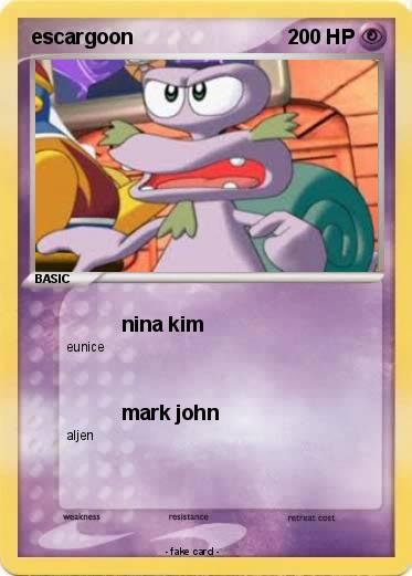 Pokemon escargoon
