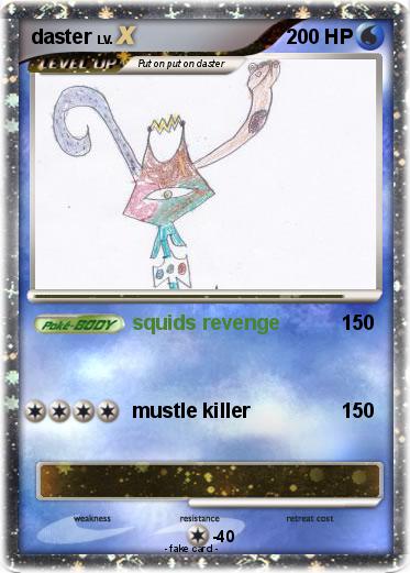 Pokemon daster