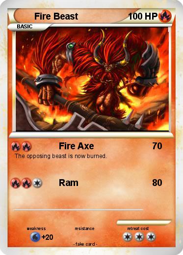 Pokemon Fire Beast
