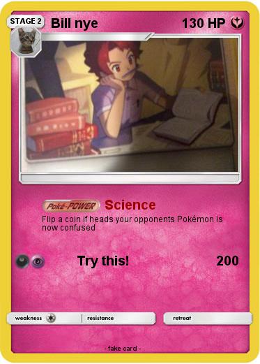 Pokemon Bill nye