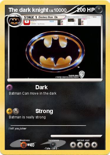 Pokemon The dark knight