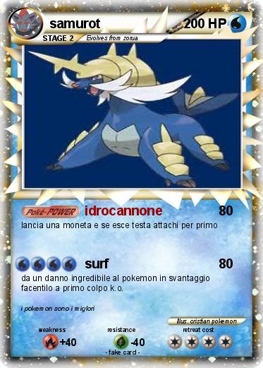 Pokemon samurot