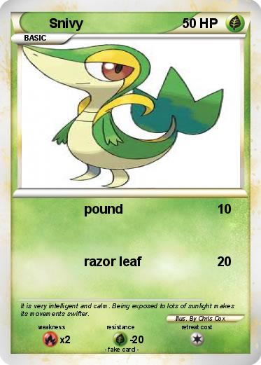 Pokemon Snivy