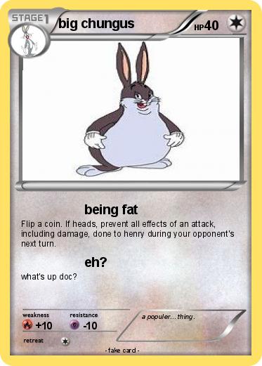 Pokemon big chungus