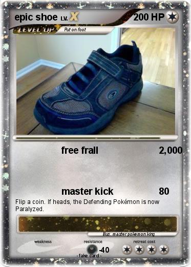 Pokemon epic shoe