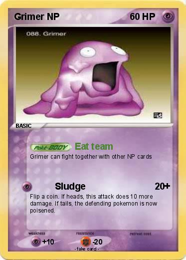 Pokemon Grimer NP
