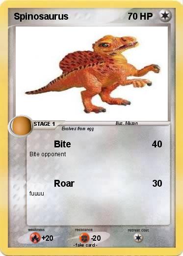 Pokemon Spinosaurus