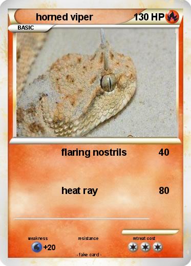 Pokemon horned viper