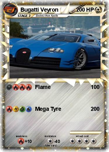 Pokemon Bugatti Veyron