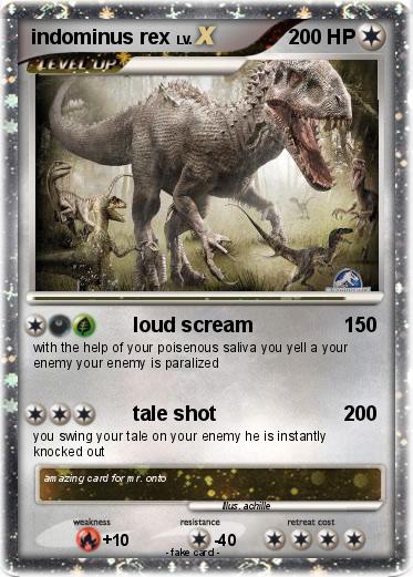 Pokemon indominus rex