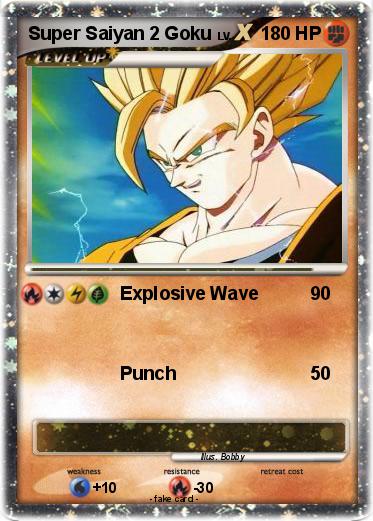 Pokemon Super Saiyan 2 Goku