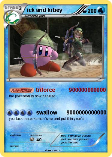 Pokemon ick and krbey