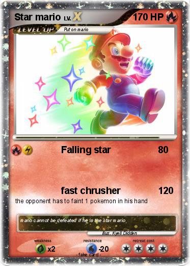 Pokemon Star mario