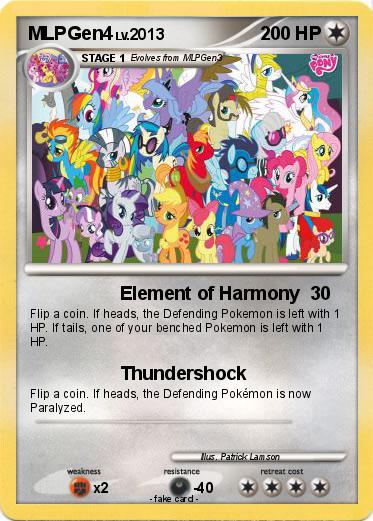 Pokemon MLPGen4
