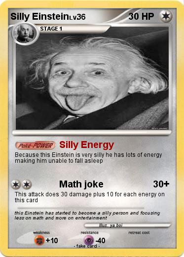 Pokemon Silly Einstein