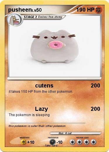 Pokemon pusheen