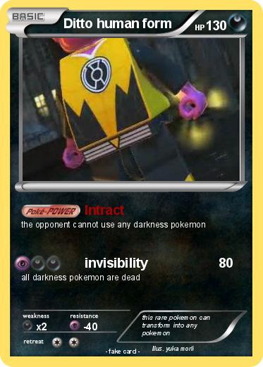 Pokemon Ditto human form