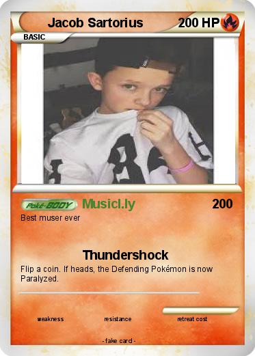 Pokemon Jacob Sartorius