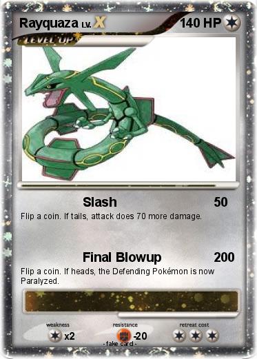 Pokemon Rayquaza